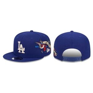 NEW ERA - MLB Hat - Los Angeles Dodgers City Art 9FIFTY Snapback Cap - Blue